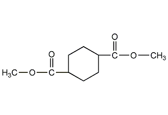 1,4-環(huán)己二羧酸二甲酯結構式