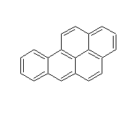 苯并(a)芘結(jié)構式