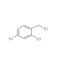 2,4-二氯芐基氯結(jié)構(gòu)式