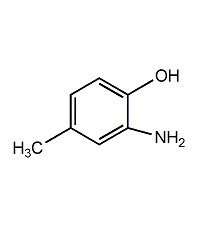 鄰氨基對(duì)甲苯酚結(jié)構(gòu)式